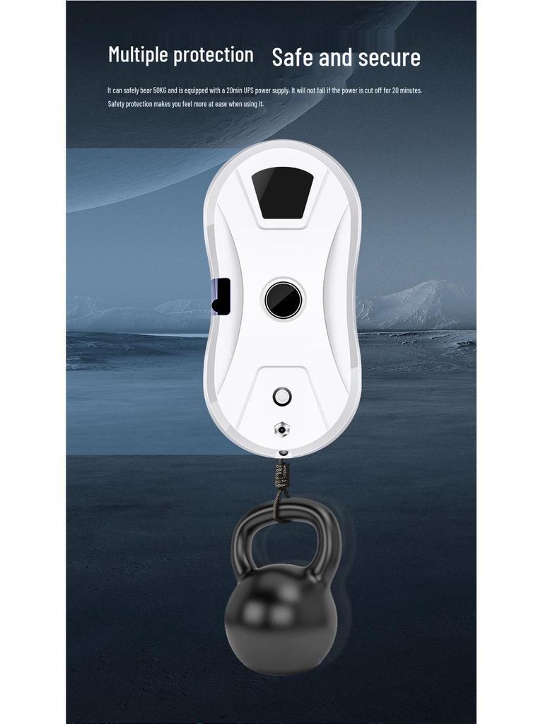 Automatic Window Cleaning Robot with Water Spraying Feature