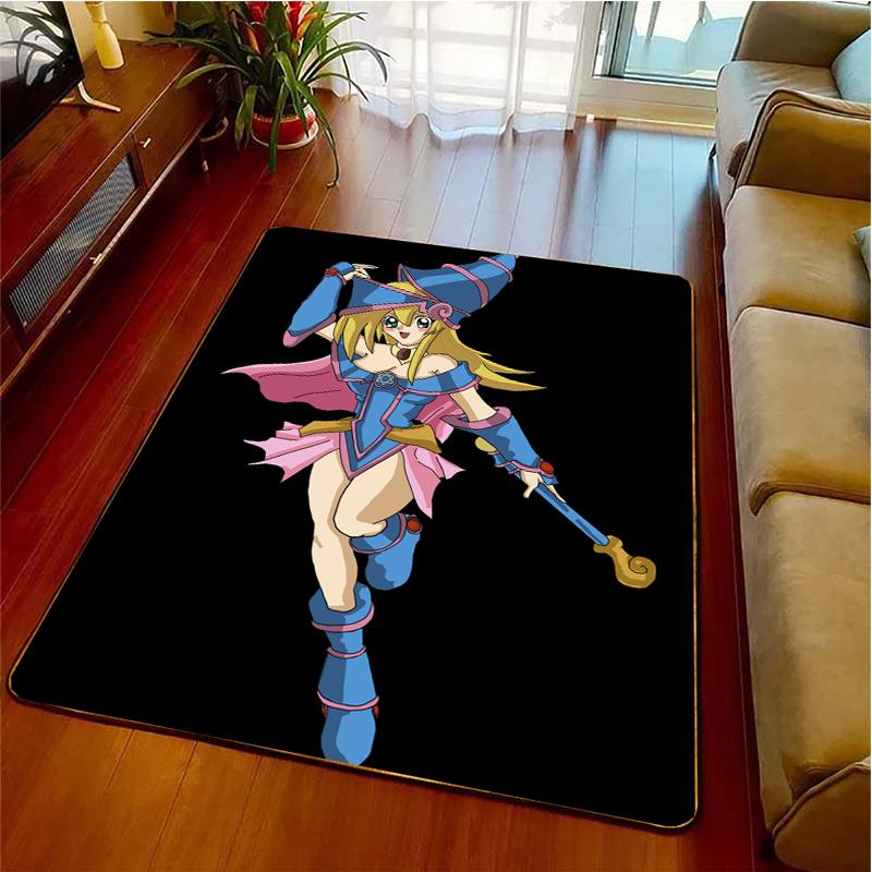 Dark Magician Carpet for Living Room Bedroom Rug Door Kitchen Kid Unslip Floor Mats Birthday gift photography props Alfombra Rug