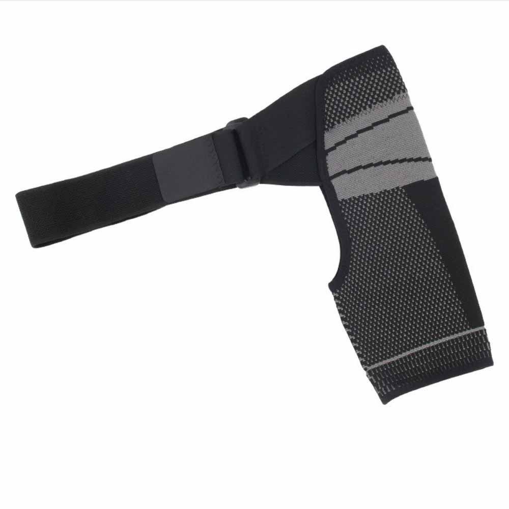Stability Wrap Shoulder Strap Support Adjustable Strap Compression Sleeve Sports Recovery чёрный