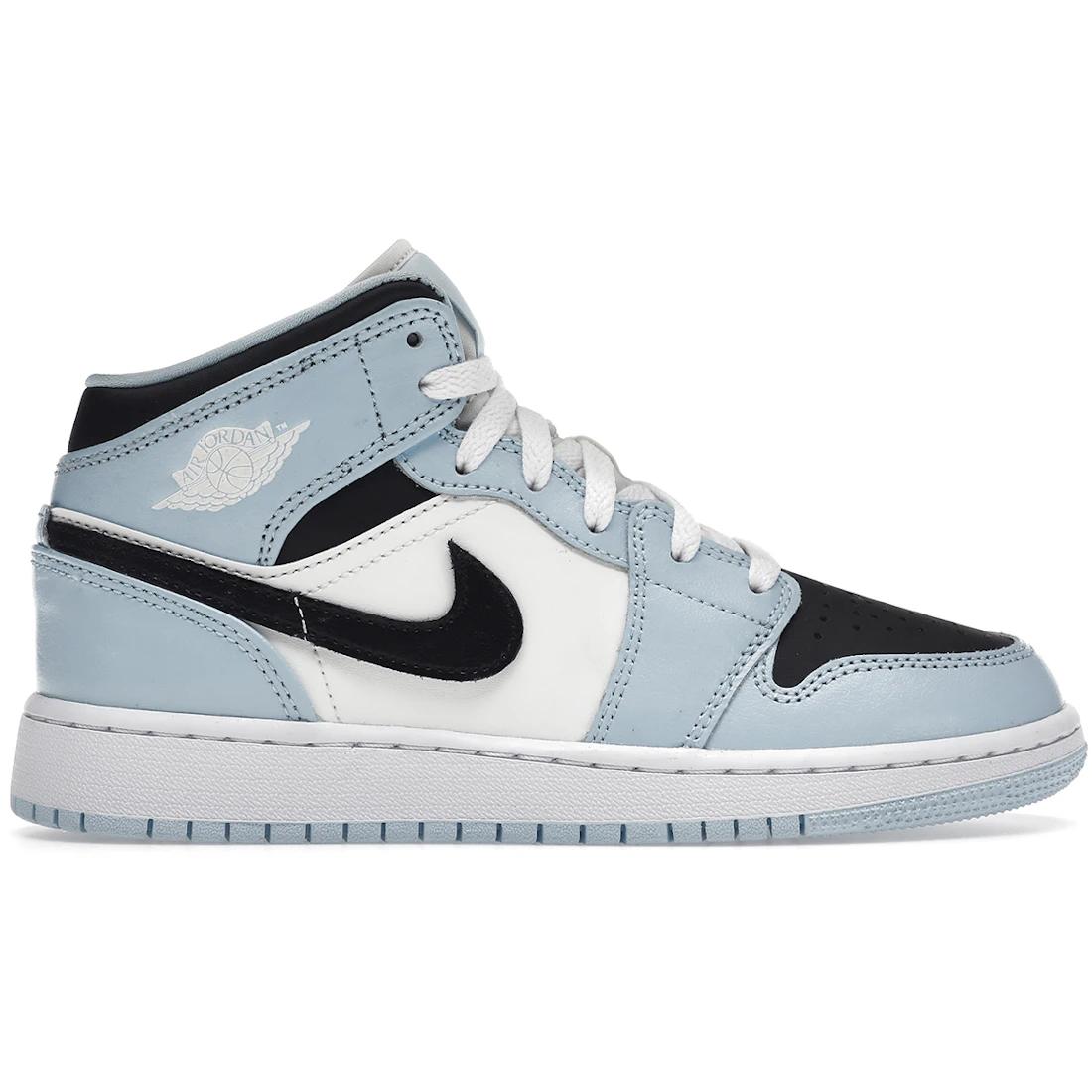 

Кроссовки Jordan 1 Mid Ice Blue (2022) (GS)(555112-401) 37.5
