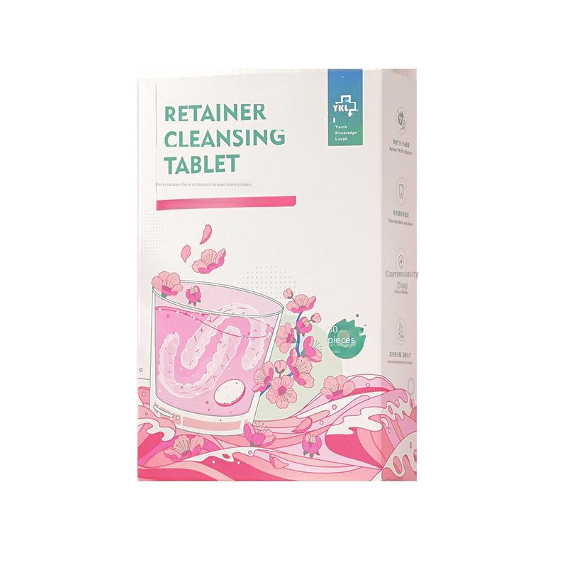 Cross-Border Jacqueline Cherry Orthodontic Cleaning Tablets for Braces & Retainers