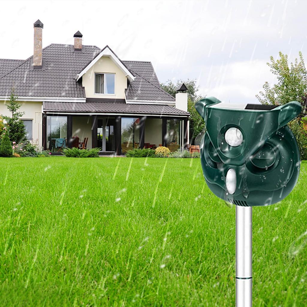 Buy Upgraded Outdoor Animal Deterrent Effective Owl Shape For Dogs