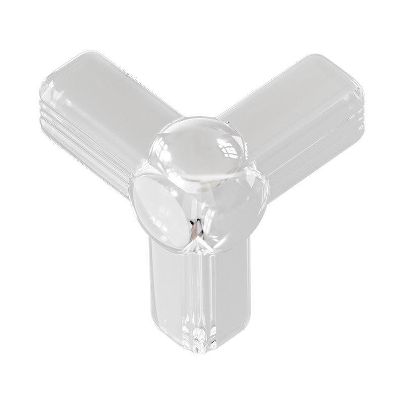 Lotus Silicone Corner Protectors - Transparent Anti-Collision Guards for Furniture Edges