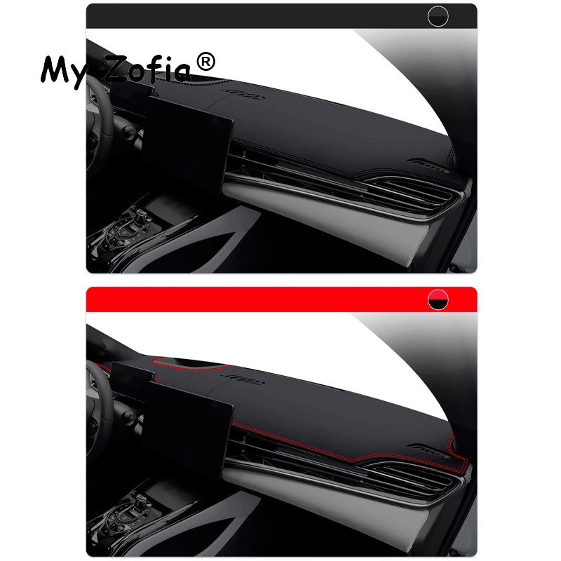 For BYD Seal EV 2023 2024 2025 Car Leather Dashboard Pad Trim Cover Instrument Sun Protection Mat Anti-UV Carpet Accessories