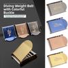 With Electroplating Scuba Diving Color Weight Belt Buckle  Diving Equipment Accessories