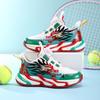Children's sports shoes 2025 spring and autumn new mesh breathable non-slip lightweight rotating buckle casual boys running shoes tide