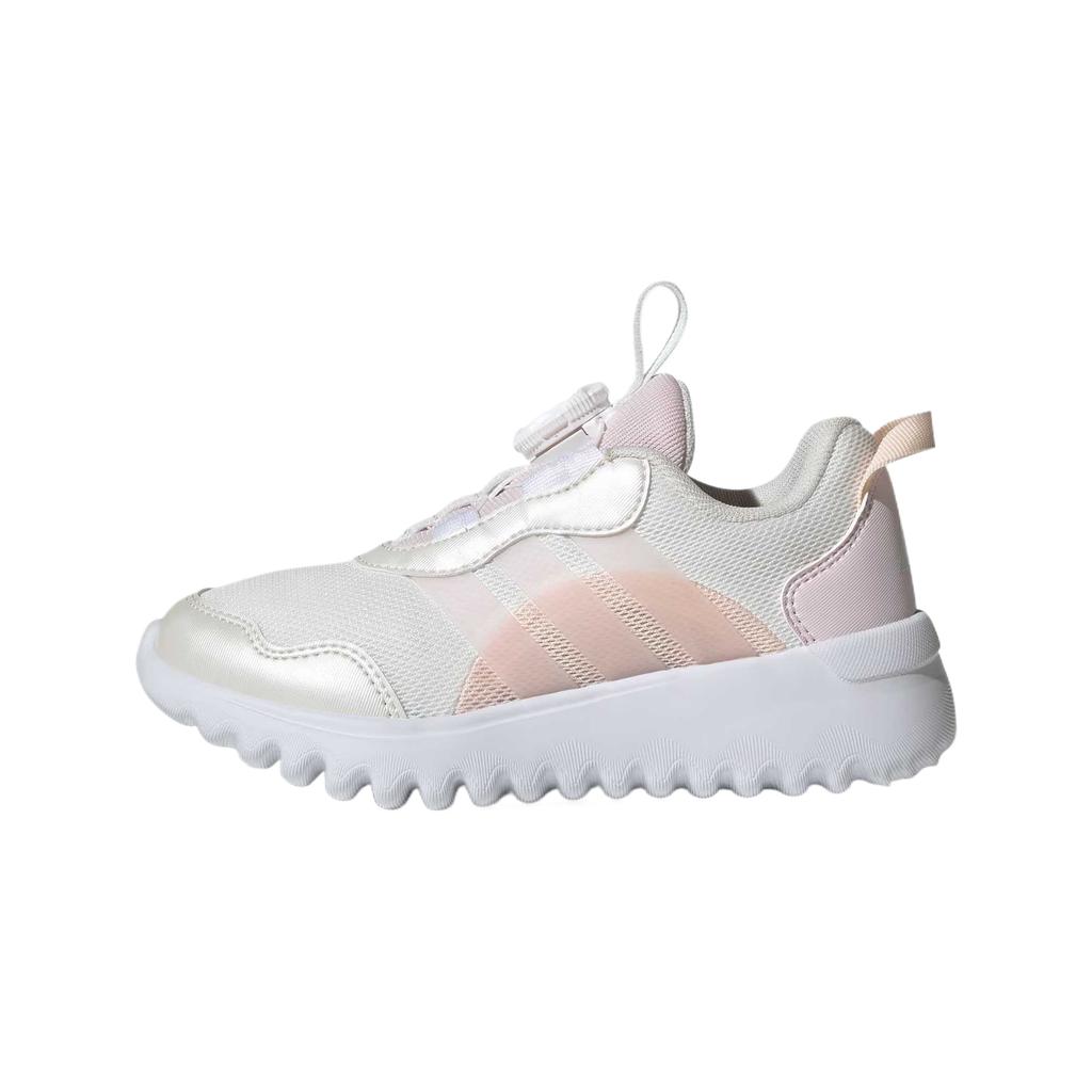 Adidas Activeflex 4.0 Habu Fashion Comfortable Versatile Soft Low-Top Casual Shoes Kids Sneakers White Pink Quartz HP3610