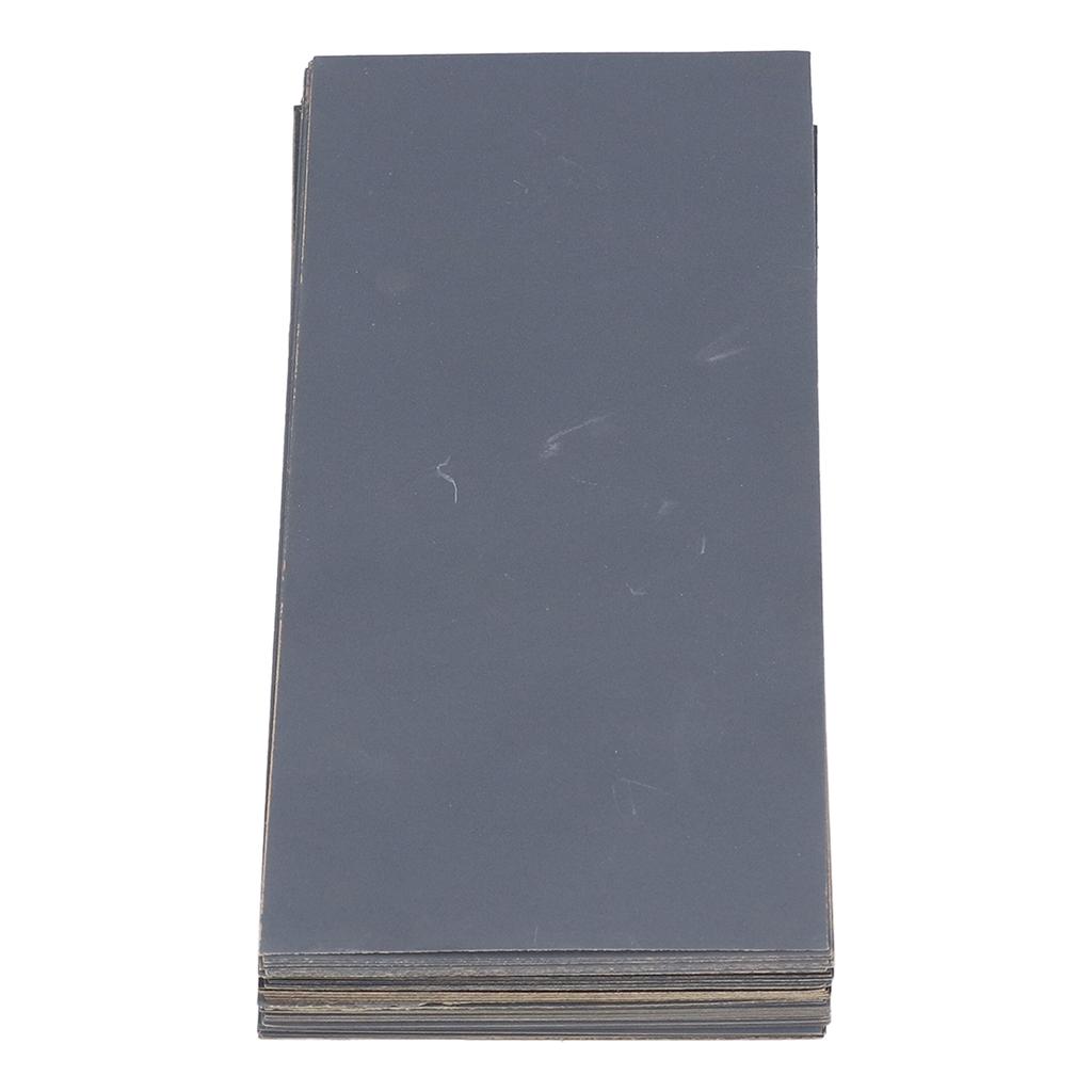 90 Stück Nass Trocken Schleifpapier Siliziumkarbid 400 bis 3000 Körnung Wasserschleifpapier Set zum Polieren Schleifen