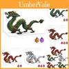 Chinesische Mythologie Drachenstatue PVC Sammlermodell für Heimdekoration und Geschenk