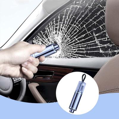 2 In 1 Car Safety Hammer Emergency Glass Breaker Cut The Seat Belt High Hardness Tungsten Steel Rescue Tool Auto Accessories
