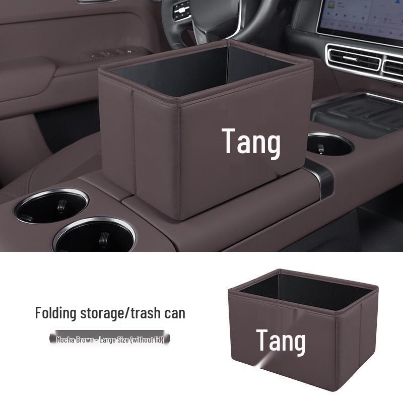 Foldable Car Trash Can and Storage Bag for BYD Tang EV/PRO/PLUS/L
