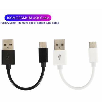 10cm 20cm Micro USB Type-C Greitojo Įkrovimo Kabelis Android & Apple