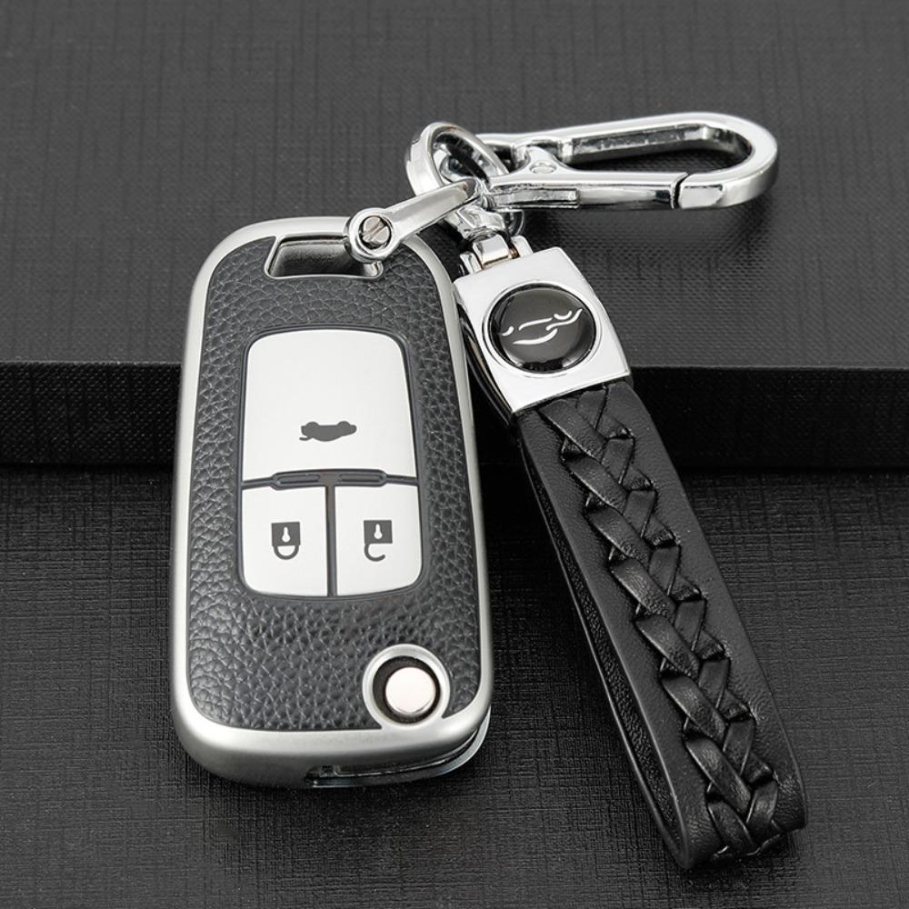 For Chevrolet Cruze Malibu Trax Sonic Aveo Key Cover Case Protector for Car Keys