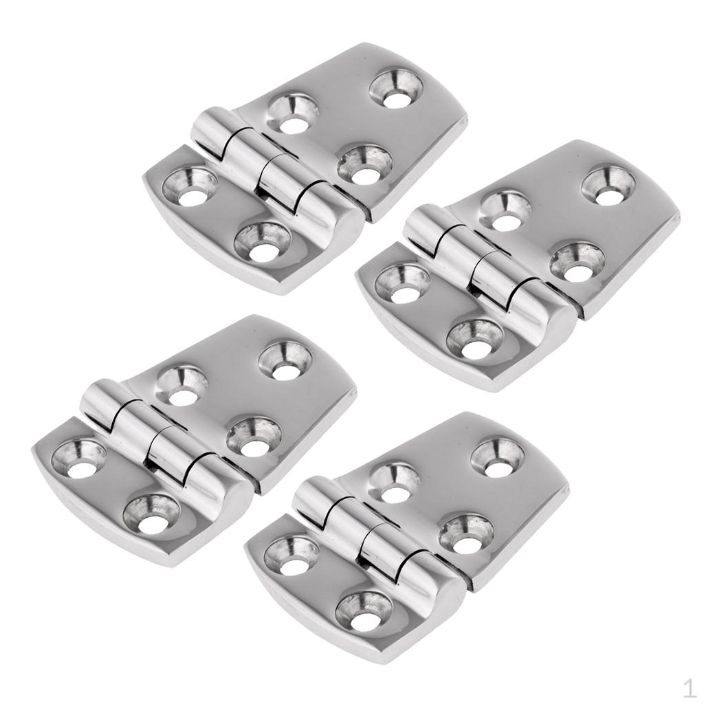 

4pcs Boat Door Hatch Locker Hinge - Heavy Duty Stainless Steel