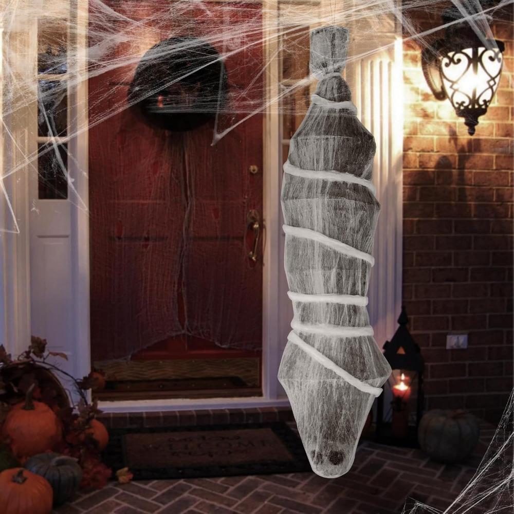

72inch Halloween Corpse Props Fake Horror Body Bag Creepy Creepy Shroud Decoration Halloween