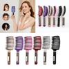 Premium Large Curved Hair Comb With Antistatic Boar Bristle For Effortless Styling