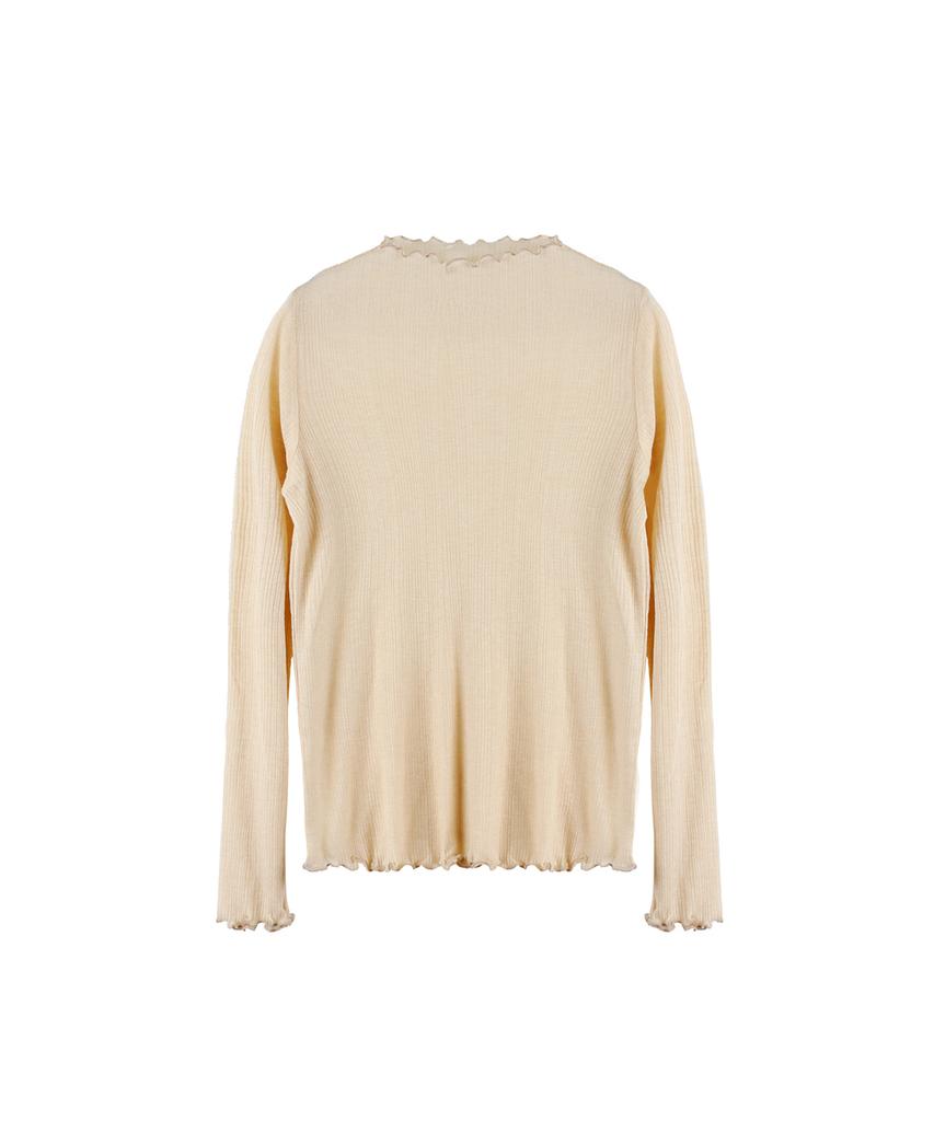 Waiowai Frill See-Through T-Shirt_2 Colors