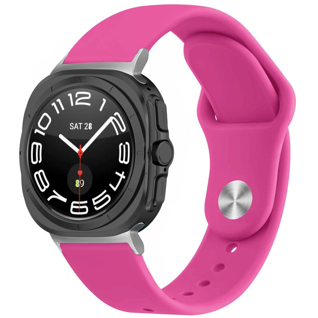 Sport Silicone Loop For Samsung Galaxy Watch 7 Ultra Strap 47mm Accessories Correa Bracelet Galaxy Watch 7 FE 44mm 40mm 40 Band