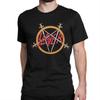 Novità L'Inferno Attende 35° Anniversario Anni '80 Magliette Band Metal Uomo Donna Magliette in Cotone Maglietta Band Slayer Abbigliamento Estivo