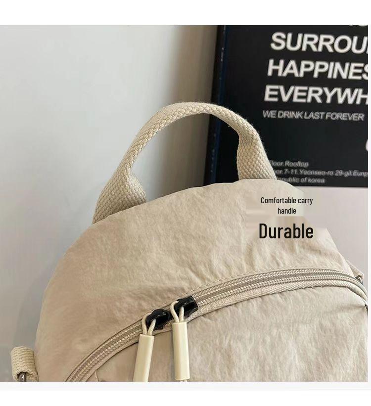 Women's Large-Capacity Lightweight Oxford Single Shoulder Travel Backpack