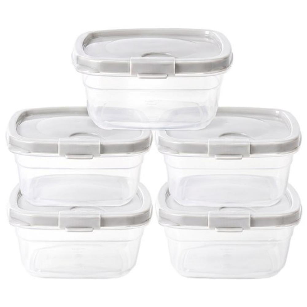Ocommer Korean-Made Gatban Microwave Food Storage Containers Baby-Bottle Material Set