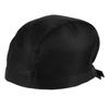 Módní kuchařská čepice Kuchyňský catering Lebka Stuha Turban (Černá)