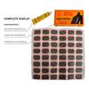 1 Set Rubber Tire Patches Glue Lightweight Portable Strong Sticky Tire Patch Repair