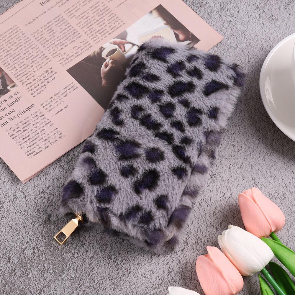 Fashion Zero Wallet Multifunctional Leopard Print Card Bag Portable Large Capacity Purse