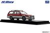 INTERALLIED Hi Story 1/43 Scale Mazda CAPELLA WAGON FX (1994) Passion Rose Mica/Silent Silver Metallic, Finished Model, HS506RE