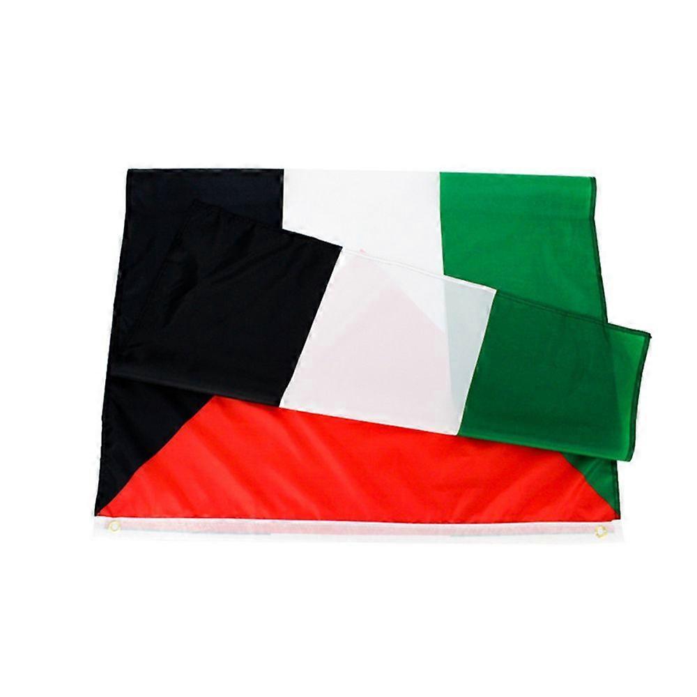 Sky Flag Large Palestine Flag 150 X 90cm Hanging High Quality Polyester Gaza Palestinian Banner