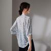 SOFSIL Women's 100% Mulberry Silk 3/4 Sleeve Blouse
