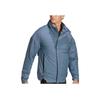 Adidas Solid Color Hidden Zipper Stand Collar Long Sleeve Cotton Jacket Men Jacket Blue HG6034