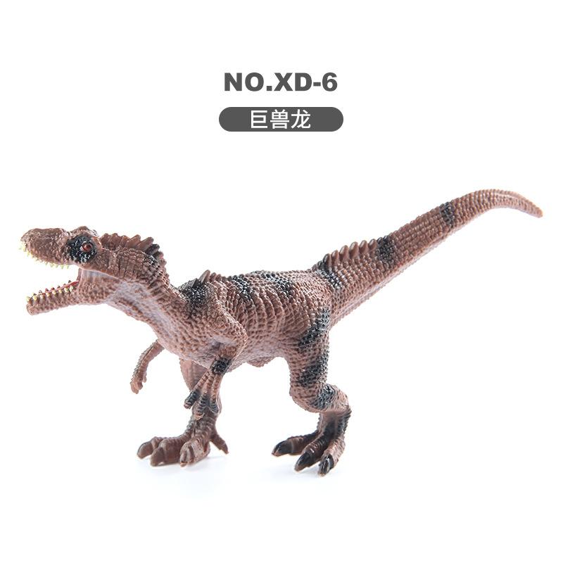 Children'S Simulated Dinosaur Jurassic Animal Ornament Mini Dinosaur Model Various Stegosaurus Triceratops Ornament Toys