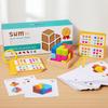 Wooden Geometric Brain Teaser Blocks For Kids Educational Toy