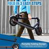 2026 New Emoko HT-T4 Pro Foldable Electric Scooter 350W 36V 10.4Ah 8.5-inch Honeycomb Tire, Supports Disc Brake+E-ABS Application