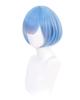 Rem Light Blue Short Anime Perfect for and Includes a Dedicated Wig High-quality Wig, Hair, Style, Heat-resistant, Parties, Events, Costumes. Net.