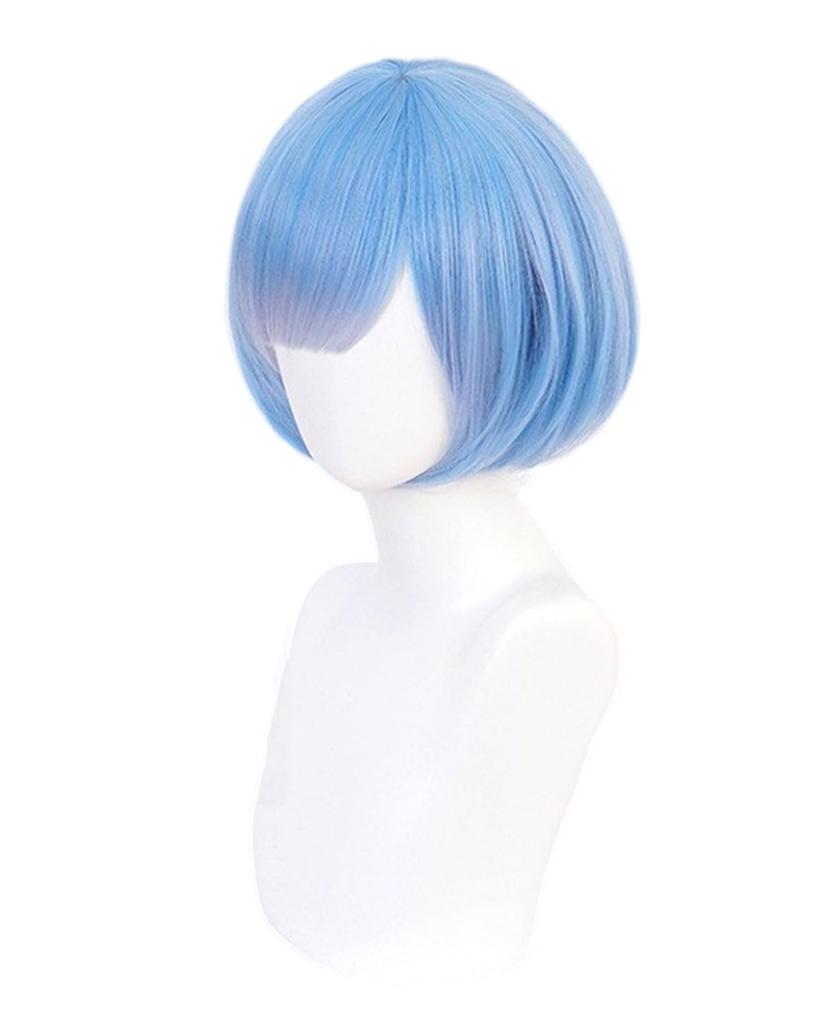 Rem Light Blue Short Anime Perfect for and Includes a Dedicated Wig High-quality Wig, Hair, Style, Heat-resistant, Parties, Events, Costumes. Net.