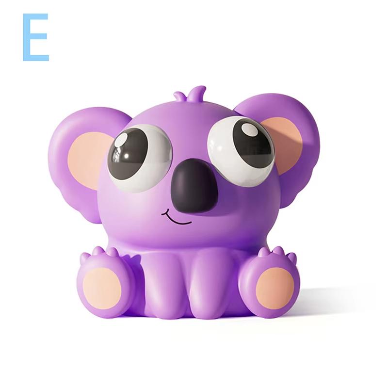 Pop Eye Squeeze Kreskówkowe Zwierzę Zabawki Sensoryczne Zabawna Nowość Fidget Redukcja Stresu Niepokoju Gałka Oczna Odbijająca Zabawka Prezenty Dla Dzieci Dorosłych