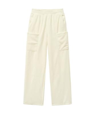 Malitteseupocheu Mouvement Fleece Wide Pants Ivory