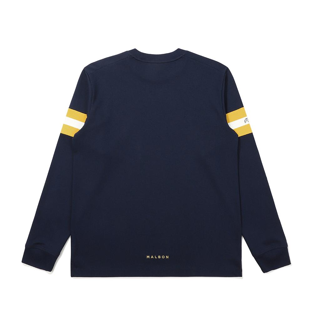 MALBON GOLF Bucket Color Match Mid-Layer Navy (Man)