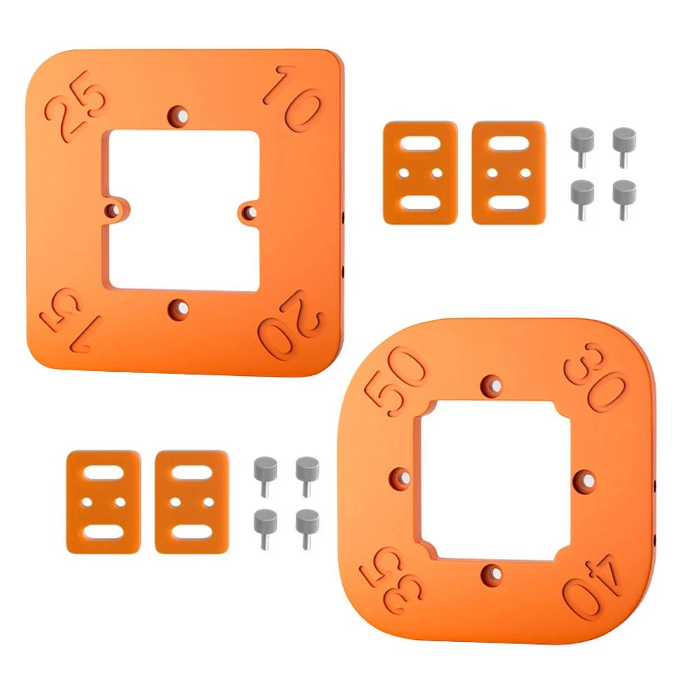 4-in-1 Router Corner Radius Jig for Woodworking - Arc & Angle Corner Template Tool (Durable, Easy To Use)