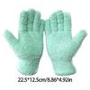 Multipurpose Dust Collection Gloves Soft Absorbent Corals Fleece For Home Cleaning Tasks Gentle On Furniture Surfaces