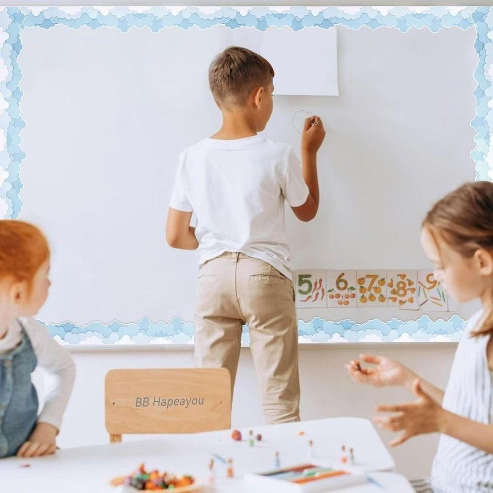 1Roll 7.5cm Border Paper Paper Border Classroom Decors Creative Decorative Stickers  Handmade Crafts