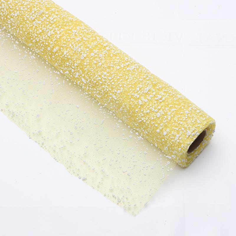 Schneeflocken Garn Wickel Netzpapier Blumenstrauß Verpackung Hochzeit Geburtstagsparty Dekoration Floristenbedarf Geschenkverpackungsmaterialien