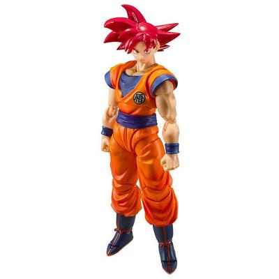 Figurine - Tamashii Nations - Dragon Ball Super - Super Saiyan God - Goku - Articulated with Accessories