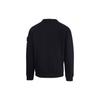 Stone Island Ss23 Solid Color Label Crewneck Sweatshirt Men sweatshirt Black 781566360-V0029