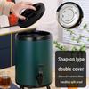 Outdoor Insulated Stainless Steel Beverage Bucket for Milk Tea, Juice, Coffee & Herbal Tea