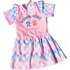 Girls' Sweet Princess One-Piece Swimsuit for Toddlers & Kids - Ideal for Beach & Hot Springs