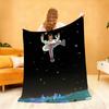 Interesante Manta de Dibujos Animados B BoJack H HorsemanS Para Manta Suave para Picnic Cama Sofá Hogar Dormitorio Acogedora Cálida Cómoda