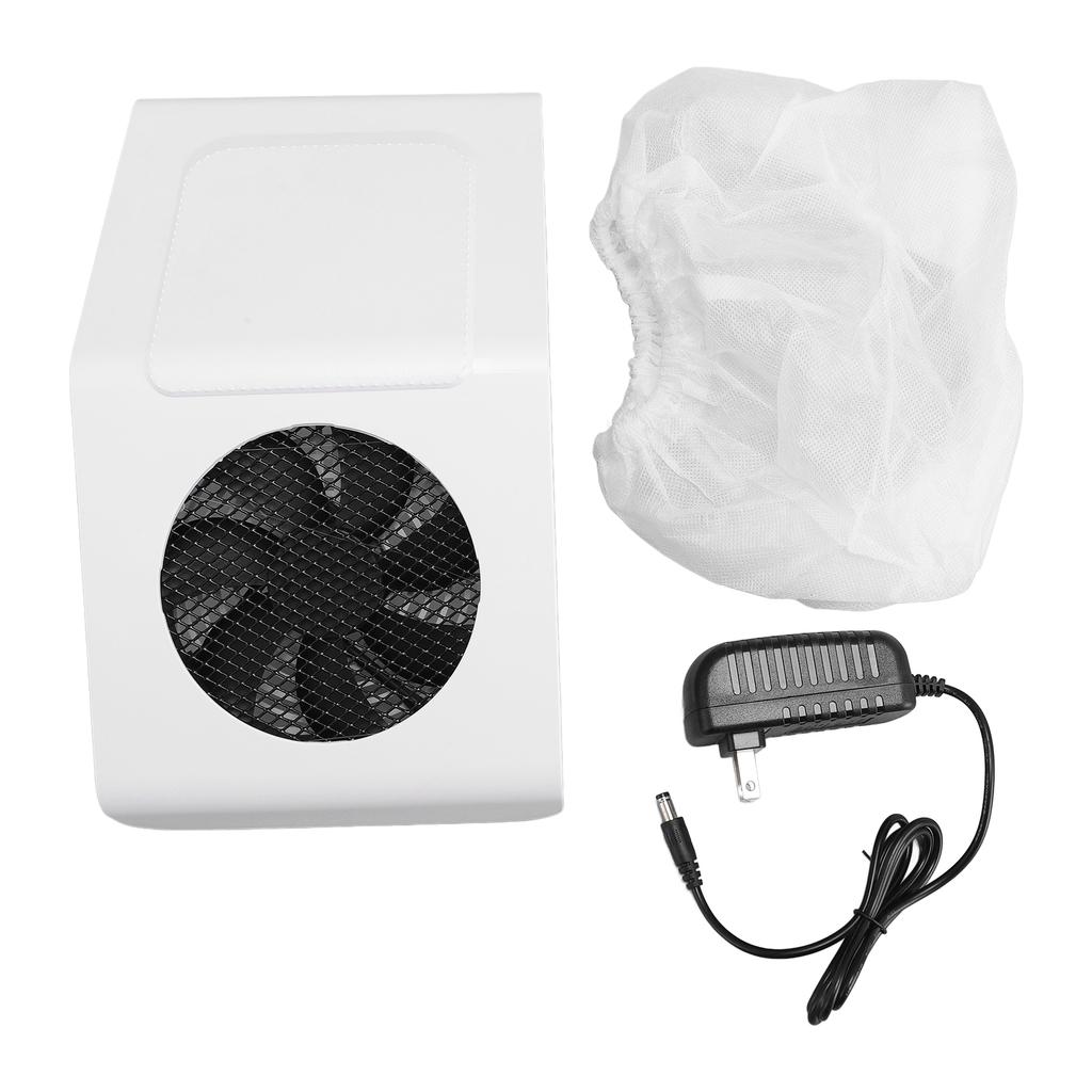 80W Professional Powerful Nail Fan Vacuum Cleaner with Dust Collecting Bag Adjustable Dust Collector